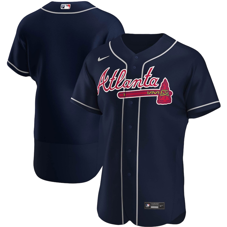 Atlanta Braves Custom Letter and Number Kits for Alternate Jersey 02 Material Vinyl